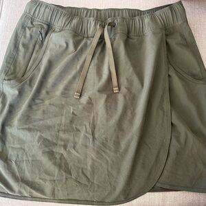 Patagonia Olive Mini Skirt